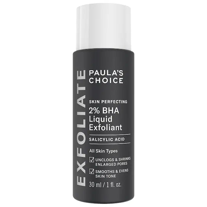 Mini Skin Perfecting 2% BHA Exfoliating Toner for Clear Skin