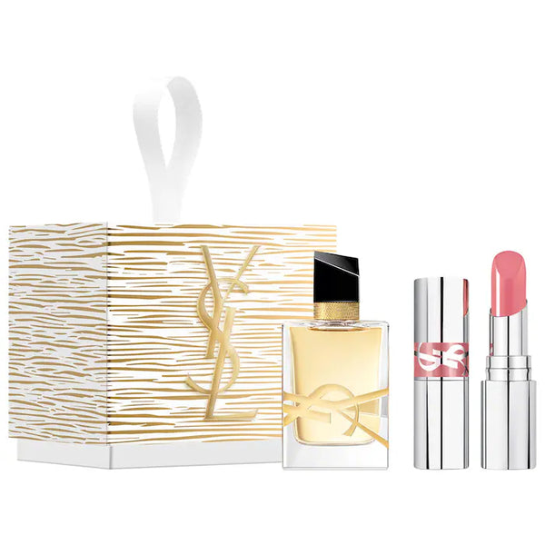 Yves Saint Laurent 
Mini Libre Eau de Parfum + Loveshine Lipstick Duo Gift Set